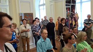 Открытие выставки "Территория современного искусства" в Витебском 7 июня 2024 г.