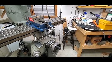 Bridgeport ProtoTrak Plus conversion to LinuxCNC (first moves)