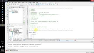 Testbench Creation in Verilog Using Xilinx Tool