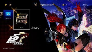 PERSONA 5 ROYAL COLORS FLYING HIGH PS4 THEME!!