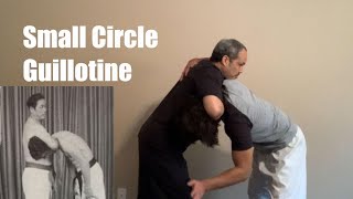 Small Circle Jujitsu Guillotine Choke - Part 1 Standing