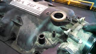 Intake manifold replacement 2008 Jeep Wrangler 3.8L upper intake removal