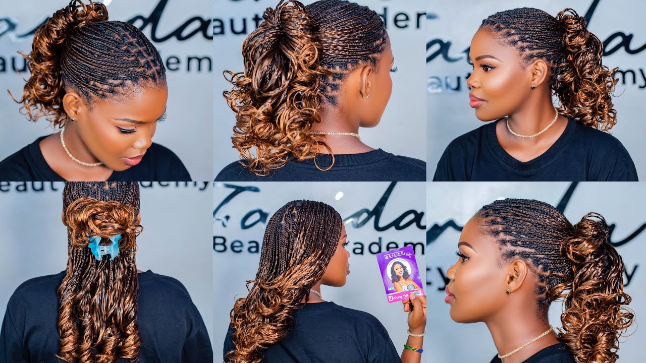 Jinsi ya Kusuka Knotless ya Pony Yaya