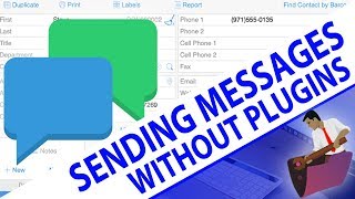 Sending SMS Messages from FileMaker Pro no Plugins | FileMaker Videos screenshot 3