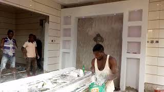 Kazi bado inaendelea hio ni test to wasiliana nasi 0712799276 gypsum board design