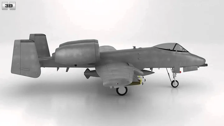 Fairchild Republic A-10 Thunderbolt II 3D model by 3DModels.org