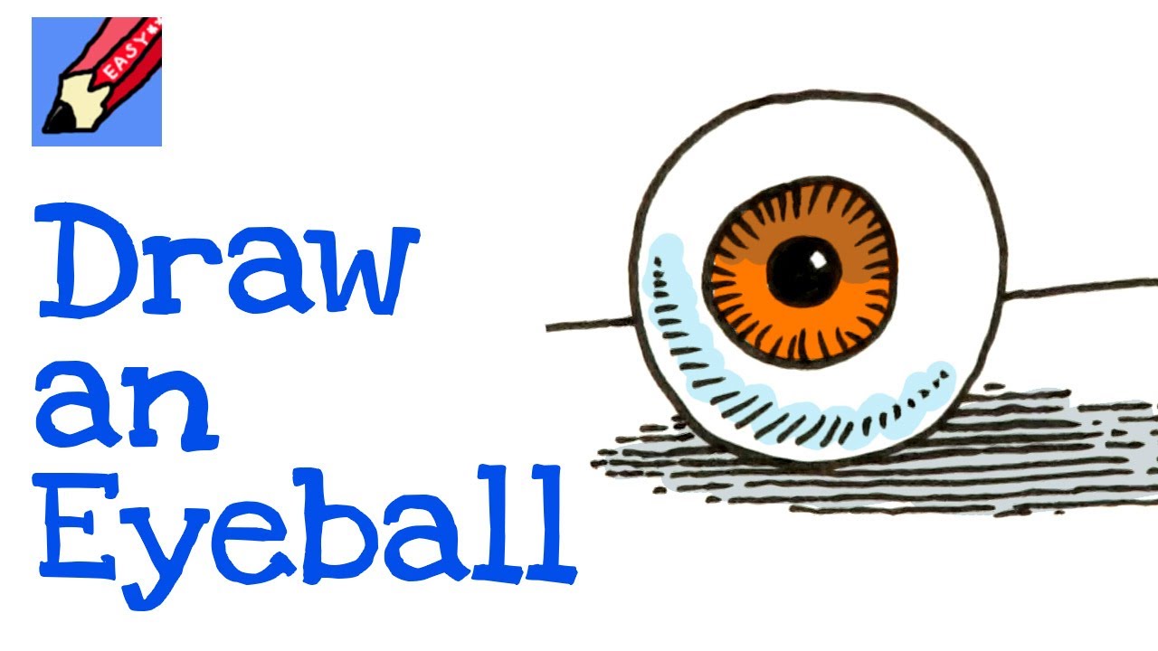 Draw an Eyeball Real Easy YouTube