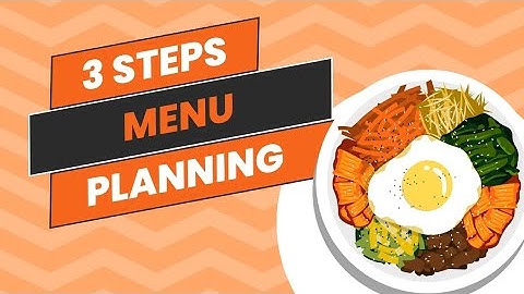 Menu Planning in Nutrition Simplified: The 3 Essential Steps for Nutrition Students