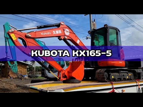 🚜#ฤกษ์ดีส่งมอบรถขุด KUBOTA KX165-5 #เก่านอก ตรวจเช็คทุกระบบพร้อมใช้งาน #มุ่งหน้าราชบุรี #jck 🙏