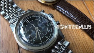 Baltic Bicompax 002, Baume &amp; Mercier vintage, sector dial watch, then and now