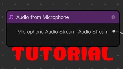Microphone Effect House Tutorial