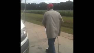 Fake truck driver gets the gout