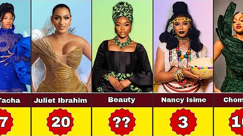 Best Dressed Female Celebrities in AMVCA2023 #amvca9