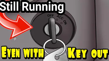 How do I temporarily stop my car from running?