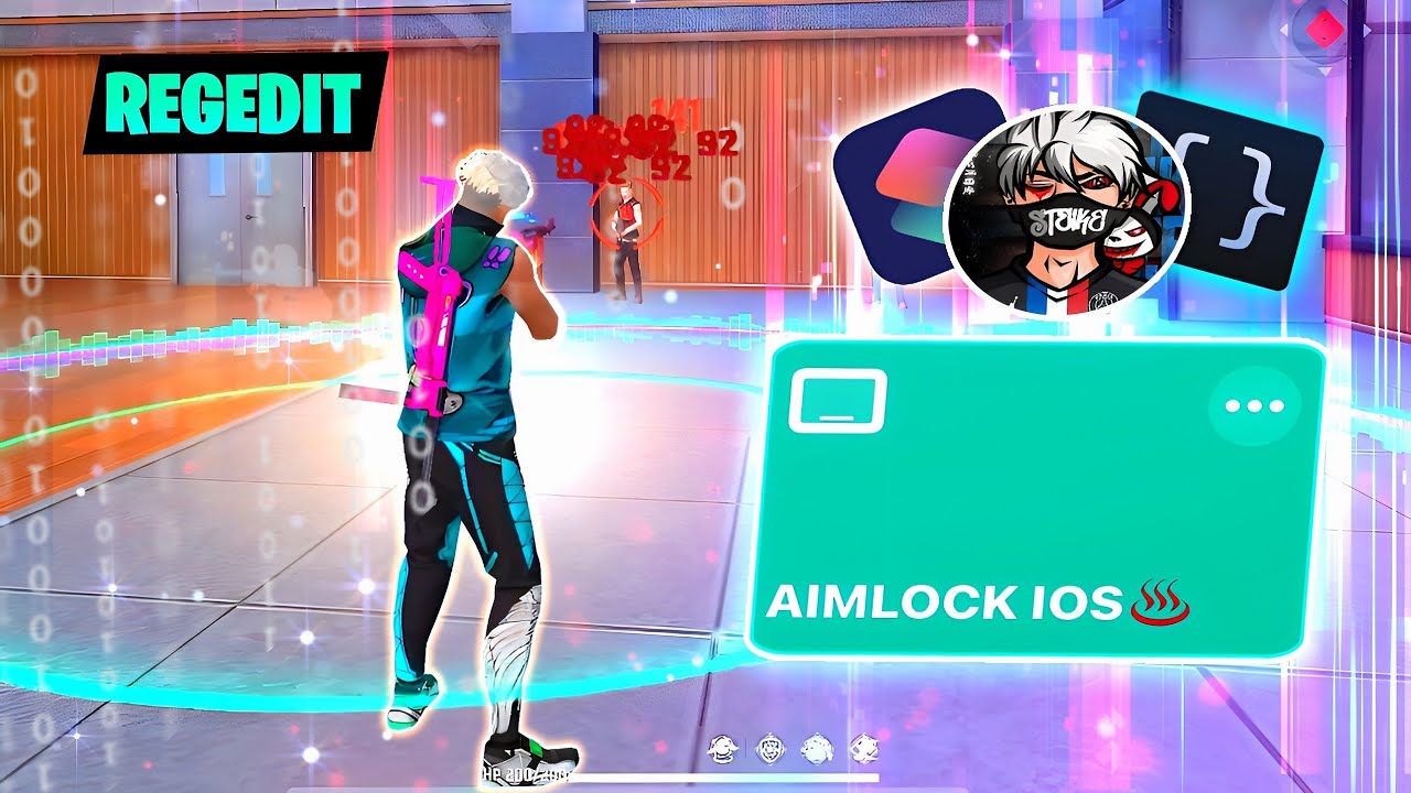regedit free fire headshot iphone