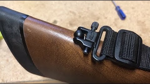 How To Install Swivel Stud Sling Mounts On A Shotgun