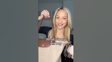 Uni bag essentials #university #whatsinmybag #bagtour