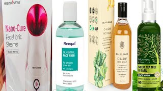 Facial Steamer, Face Wash For Oily Acne Prone Sensitive Skin - Amazon Skincare Haul | Honest Review