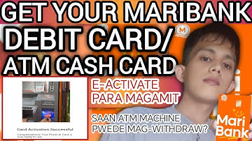 HOW TO APPLY AND ACTIVATE MARIBANK ATM CARD|PAANO MAG ORDER NG DEBIT CARD SA MARIBANK 2025