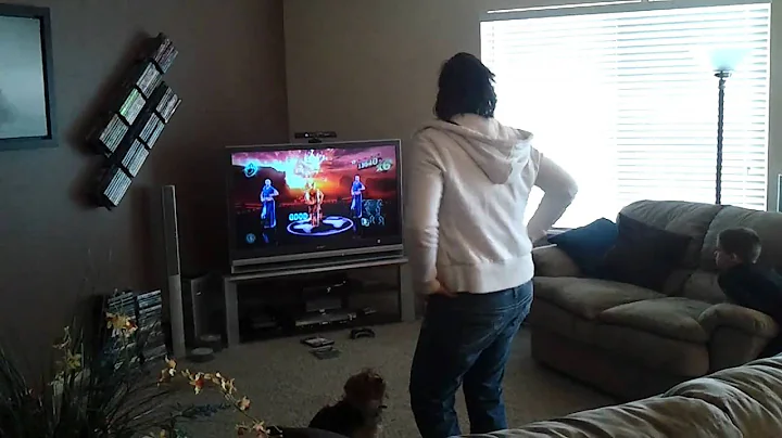 Tina busting a move