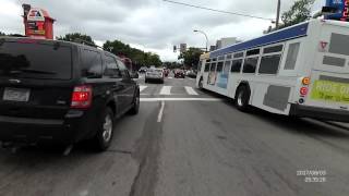 parking in a crosswalk x4 + impeding traffic x2 including by metro transit bus