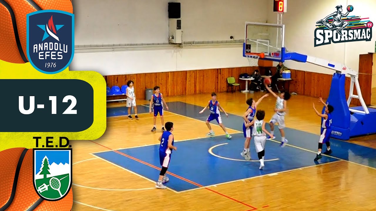 Anadolu Efes - TED | TBF Altyapı Ligi U12 Full Maç  (09.02.2024)