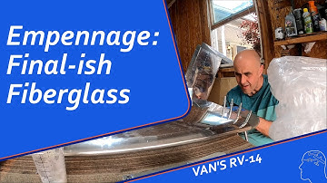 RV-14 Build: Empennage finishing 6 - Horizontal +Vertical Stab fairings