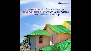 JSW Colouron Colour Coated Sheets JSW Steel 