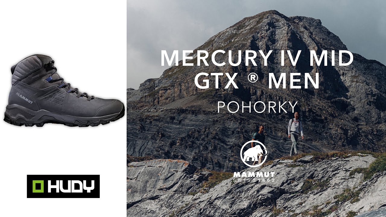 Mammut Mercury IV Mid GTX Homme - Chaussures De Randonnée Imperméables Et Respirantes