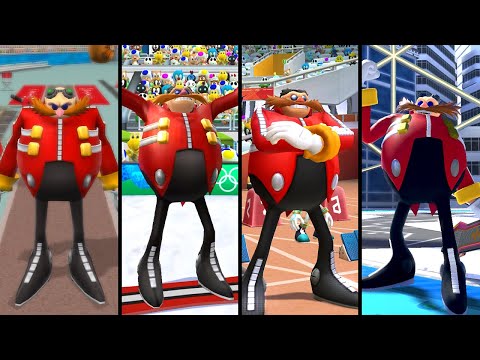 Evolution Of Eggman In Mario And Sonic 2007 2021