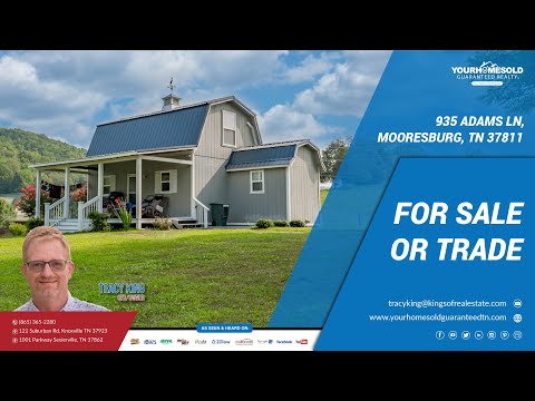 935 Adams Ln, Mooresburg, TN home video tour