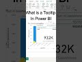 What Are Tooltips in Power BI? https://youtu.be/FYRdSlZza2c?si=cjJ84uO2lQnqqHKx