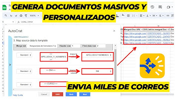 Genera documentos personalizados de forma automática con AUTOCRAT