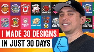 I Made 30 Designs in 30 Days....Tips to Build Your Brand