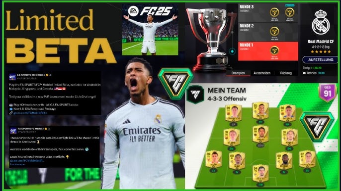 Télécharger EA Sports FC FIFA Mobile MOD APK v22.0.03 pour Android 2 Die EA Sports FC Mobile 25 limited Beta ist da😱! Wir sind direkt drin! Das kann man machen🔥 - YouTube