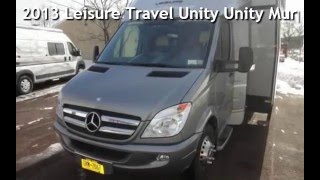 Certified 2013 Leisure Travel Unity Unity Murphy Bed for Sale Fretz RV Classified Ads Camper Trader