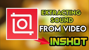 How to Extract Audio From Video in Inshot | Nani Tech |