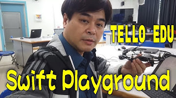 【卡洛斯直播】 Swift playground Tello EDU 編程