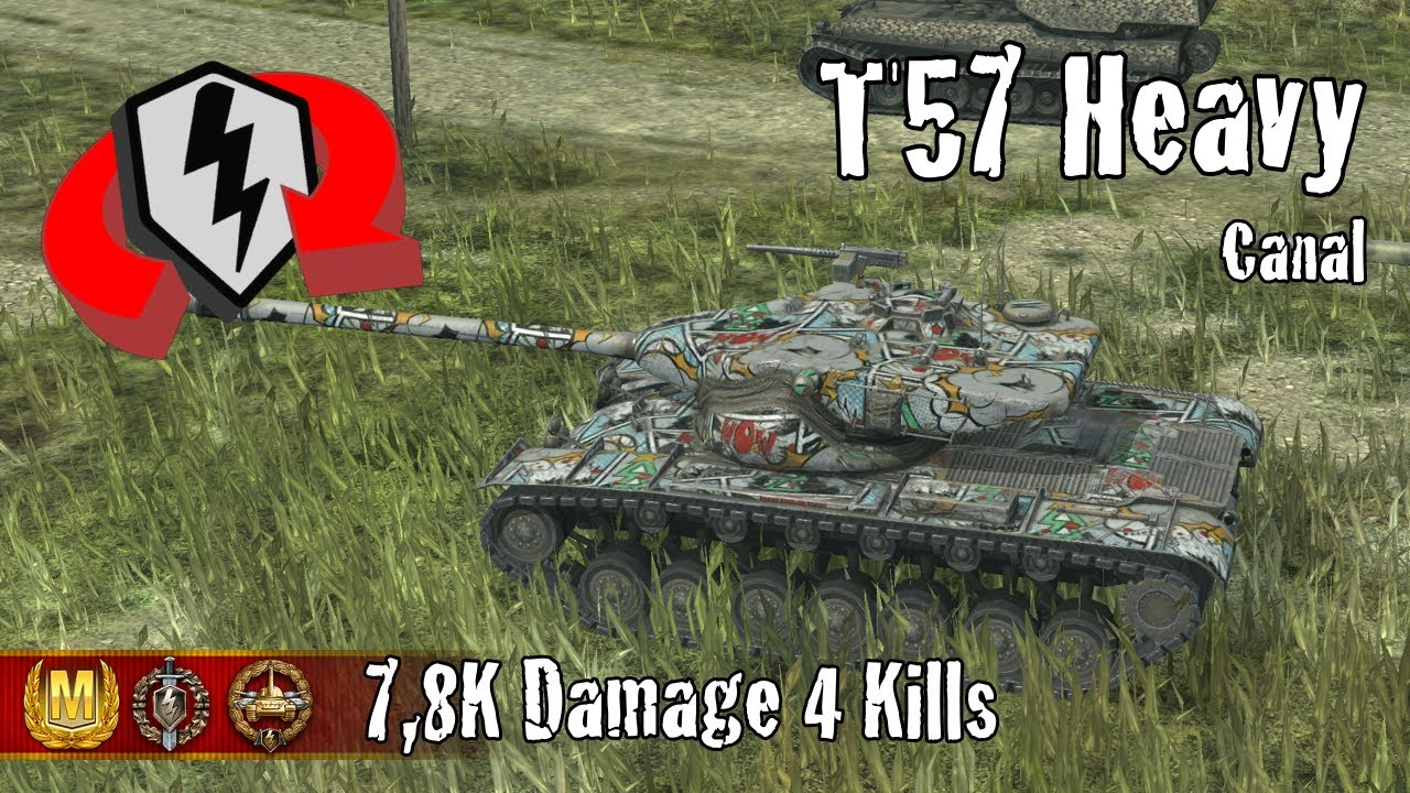 T57 Heavy Tank | 7,8K Damage 4 Kills | WoT Blitz Replays - YouTube