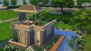 Off-The-Grid Tiny House I Stop Motion I Base Game I The Sims 4 I
