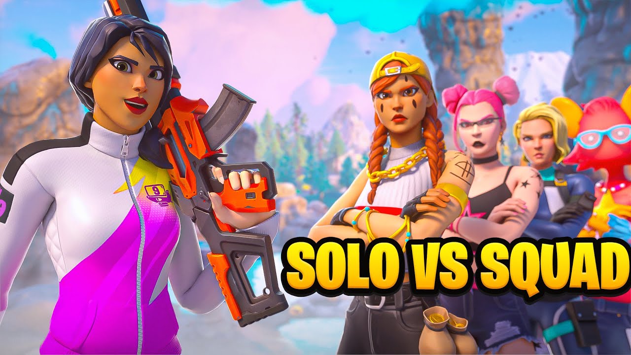 SOLO vs SQUADS en RECHARGE RANKED sur FORTNITE ! - YouTube