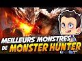 Les meilleurs monstres de monster hunter 