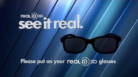 RealD 3D - Put On Your Glasses Trailer (that