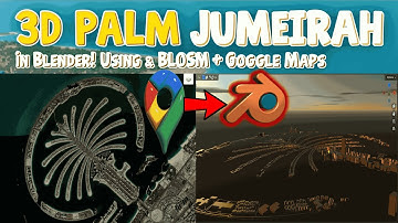 Blosm Add-on: Build Realistic Cities in Blender Using 🌍 OpenStreetMap