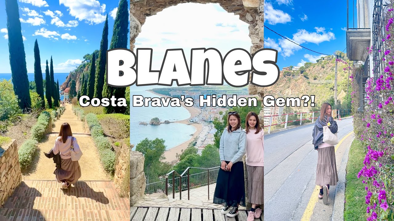 Exploring Blanes: The Hidden Gem of Costa Brava 🇪🇸 🌊🌷🌿☀️