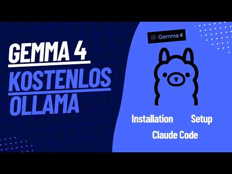 Gemma 4 mit Ollama ausführen – So nutzt du das 31B Modell KOSTENLOS!