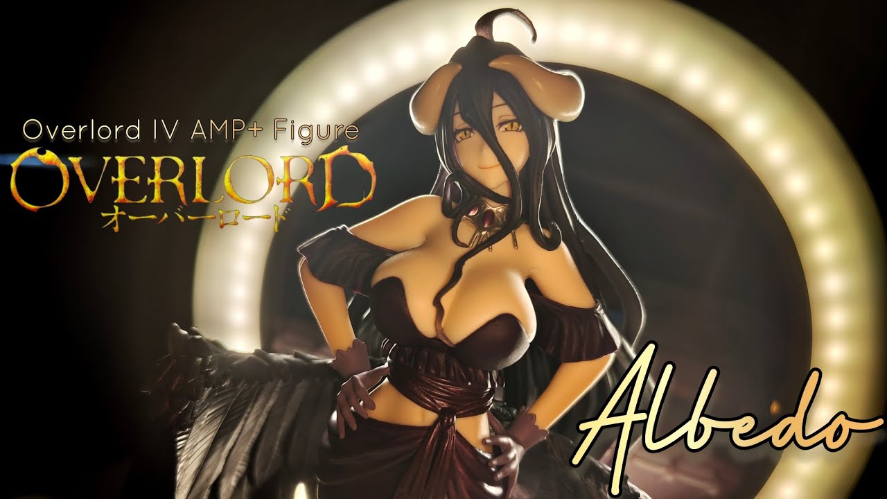 Overlord IV - AMP+ Figure - Albedo (Black Dress Ver.)