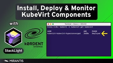 Install, Deploy, and Monitor KubeVirt Components with Mirantis k0rdent Virtualization and StackLight