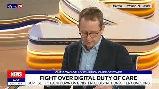 Digital Duty of Care CENSORSHIP explained: One Nation Chief of Staff