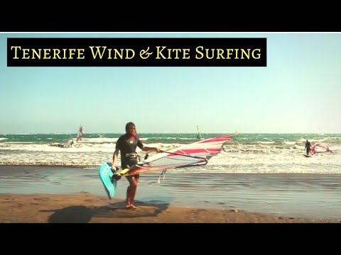 Tenerife Wind & Kite Surfing Red Rock School Windy Day El Medano